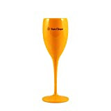 1 x Orange Veuve Clicquot Glas flûtes Glas Cup Champager Ice Imperial Moet Nikki Bach