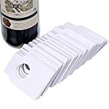 100 Pièces Étiquette de Cave à Vin, Étiquettes de Bouteille de Vin, Étiquettes pour Bouteille de Vin, Utilisées pour Marquer ...