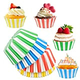 100 Pièces Moules à Gâteaux en Papier, Muffin Tasses, Caissettes à Cupcakes en Papier Emballage de Cupcakes Caissettes Cupcake Papier ...
