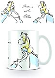 1art1 Alice Au Pays des Merveilles Teatime with Alice Tasse À Café Mug 9x8 cm