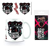 1art1 Suicide Squad, Deniable Expendable Tasse À Café Mug (9x8 cm) Et 1 Suicide Squad, Porte-Clés (6x4 cm)