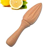1pc Wooden Lemon Squeezer Hand Press Manual Juicer Fruit Orange Citrus Juice Extractor Reamers Ten-corner Design
