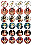24 x Wonder Woman Cupcake Toppers by Coyote