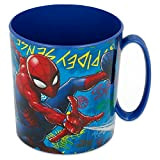 2656; Spiderman microwave mug; 350 ml capacity; plastic product; No BPA