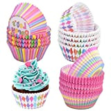 300 Pcs Caissettes à Cupcakes Moules à Muffins Cupcake en Papier Tasses de Papier de Cuisson Emballages de Muffins Cupcakes ...