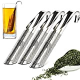 3Pcs Stainless Steel Tea Diffuser, Stainless Steel Tea Strainer, Long-Handle Tea Filter ?for Tea, Coffee, Spices