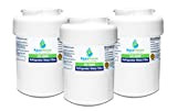3x AH-GMW compatible pour filtre à eau GE MWF, General Electric Smartwater réfrigérateur GWF, Sears, Kenmore, Hotpoint HWF, WF07