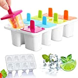8 ice moulds, small popsicle moulds, mini letter ice mould, popsicle moulds,Ice Lolly Moulds for Children,Ice Cream Moulds, ice lolly ...