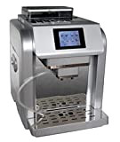 acopino 331 One Touch Monza Machine à café automatique Écran graphique coloré, réservoir à eau 2 l, 300 g Réservoir à grains, argent