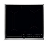 AEG IKE64441XB Plaque de cuisson automatique avec écran tactile, reconnaissance des casseroles et fonction Hob²Hood, plaque à induction, 4 zones ...