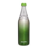 Aladdin Fresco Twist & Go Thermavac Stainless Steel Water Bottle 0.6L Vert – Étanche - Bouteille Réutilisable à Double Paroi ...