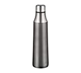 alfi Gourde City Bottle en acier inoxydable gris 700 ml, bouteille isotherme étanche à l'acide carbonique, 5527.234.070 Bouteille isotherme chaude ...