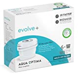 Aqua Optima Evolve+ Cartouche Filtrante à Eau 30 jours, paquet de 6 (jusqu'à 6 mois d'approvisionnement), Compatible avec plus de ...