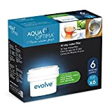 Aqua Optima Evolve - Lot pour 6 mois , 6 x filtres à eau 30 jours - compatible avec *BRITA ...