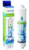 AquaHouse UIFH Compatible pour Haier 0060823485A Kemflo Filtre à eau Aicro pour réfrigérateurs Haier, CDA, Firstline, Frigistar