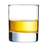 ARCOROC Islande FB20 Whisky 200ml, sans Repère de Remplissage, 6 Verres