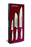 Arcos Set de Couteaux, Acier Inoxydable 45x20x5 cm Blanc