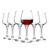 Argon Tableware Verres à vin Rouge contemporains - Coffret-Cadeau de 6 Verres
