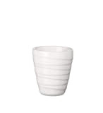 ASA - Mug isotherme – Twisted – Blanc – Ø 8,4 x H 9,5 cm – 0,2 l – Double ...