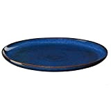 ASA Saisons 27181119 Assiette de Table Céramique Bleu Midnight 31 cm