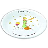 Assiette creuse 18cm Le Petit Prince, la rose et le Renard " La Terre n'est pas une planète quelconque."