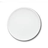 Assiette plate porcelaine blanche - D 28 cm - Siviglia