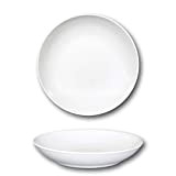 Assiettes à couscous porcelaine blanche - D 26 cm - Napoli x 6
