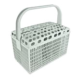 ATAG Panier à couverts pour lave-vaisselle Cage Cage en plastique (Gris clair)