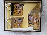 Aulica Coffret 2 Tasses + soucoupes G Klimt