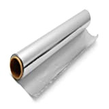AURSTORE BASA Film aluminium ,Rouleau aluminium , Bobine de Papier Aluminium , 29 cm X 100 Mètres (Lot de 1)