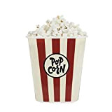 Balvi Pot poc Corn Pop Corn Retro Couleur Rouge Popcorn Bowl pour Amateurs de Pop-Corn 3L de capacité