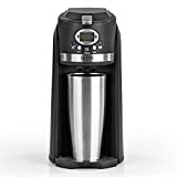 BEEM GRIND & BREW 2 GO Machine à café à filtre unique avec broyeur | Tasse thermique 0,4 l | ...