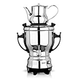 BEEM SAMOWAR 2030-3 l | Tea Maker elettrico 2.200 W | Acciaio INOX, contenitore per Acqua da 3 litri, teiera ...