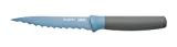 Berghoff Leo en céramique Anti-adhésive dentelé Couteau Utilitaire, Bleu, 11.5 cm