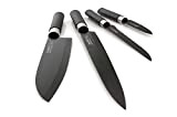 Berghoff Set de 4 couteaux en céramique noir