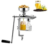 better daily life Machine manuelle de presse à huile ménage, main d'huile, extracteur d'huile pour graines noix d'arachide qualité alimentaire