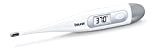 Beurer FT 09 Thermomètre numérique et corporel, résistant à l'eau, écran LCD avec plage de mesure +/- ,1 ºC, signal ...