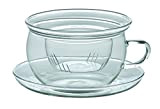 BITOSSI HOME bhv12551 Tasse à thé avec Couvercle et Filtre, Hauteur : 6,5 cm