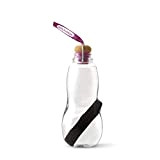 Black+Blum EG003 Good Filter Water Bottle Carafe d'Eau Filtrante Transparent/Violet 24 x 8,5 x 24 cm