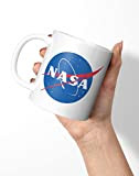 BLAK TEE Official Classic NASA Insignia aka Meatball Logo Porcelain Coffee and Tea Mug 330 ML