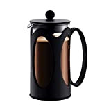Bodum - 10685-01 - Kenya - Cafetière à Piston 8 Tasses - 1.0 L - Noir