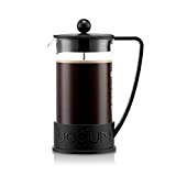 Bodum - 10938-01 - Brazil - Cafetière à Piston 8 Tasses - 1,0 L - Noir