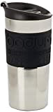 Bodum - K11067-01 - Travel Press Set - Mug à Piston en Inox + Couvercle Extra - 0,35 L - ...