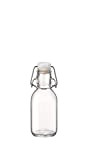 Bormioli Rocco Emilia - Bouteille en verre, bouchon blanc, transparent, 1 unité & agrave; (25cl-8 1/2 oz)