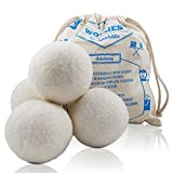 Boules de séchage - boules en laine de mouton à 100% à utiliser dans le sèche-linge, pour un séchage plus ...
