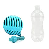 Bouteille d'eau 550ML - Bouteille filtrante d'hydratation Bobble extérieure pour l'eau 550ML filtrée à boire, bleue créative et utile