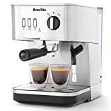 Breville Bijou machine à expresso | Machine à expresso, cappuccino et latte automatique et manuelle | Pompe 15 bars | Buse ...