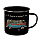 BRISA VW Collection - Volkswagen Combi Bus T1 & Coccinelle Mug de Café avec revêtement en Émail, Tasse à Thé, ...