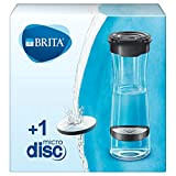 BRITA Bouteille filtrante Gris Foncé, réduit le chlore, le plomb et autres impuretés organiques pour une eau du robinet plus ...