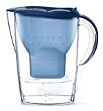 Brita Filtre à eau Marella XL avec 4 cartouches filtrantes MAXTRA+ Pure Performance (bleu)